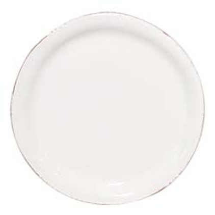 Vietri Bianco Dinner Plate 10.5 D
