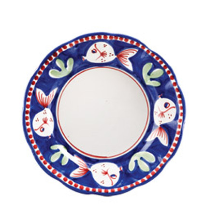 Vietri Campagna Pesce Fish 8 D Salad Plate