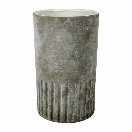 Vietri Carrara Large Cylinder Vase