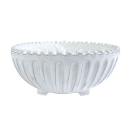 Vietri Incanto Stripe Footed Bowl 5.75 D