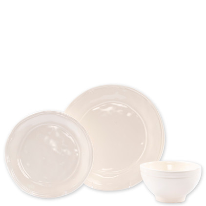 Vietri Fresh Linen 3-Piece Place Setting