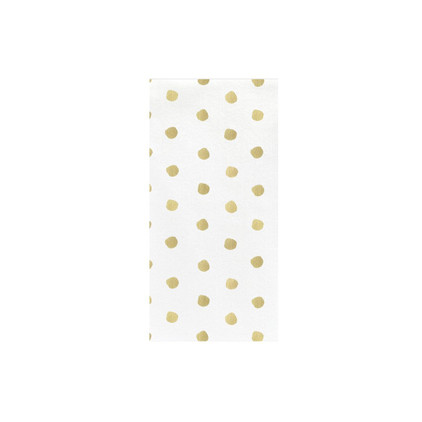VIETRI Papersoft Napkins Linen Dot Guest Towels (Pack of 20)