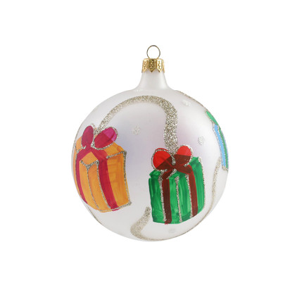 VIETRI Ornaments Gifts with Ribbon Ornament