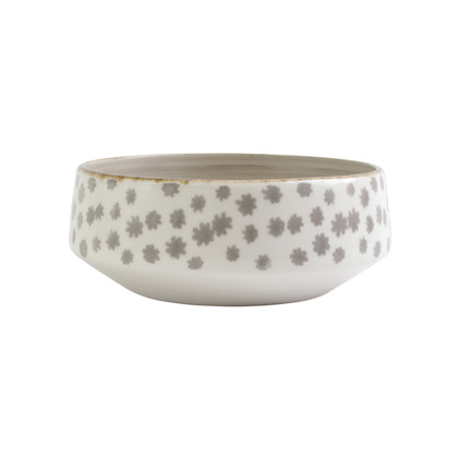 Viva by Vietri Earth Flower Medium Shallow Bowl