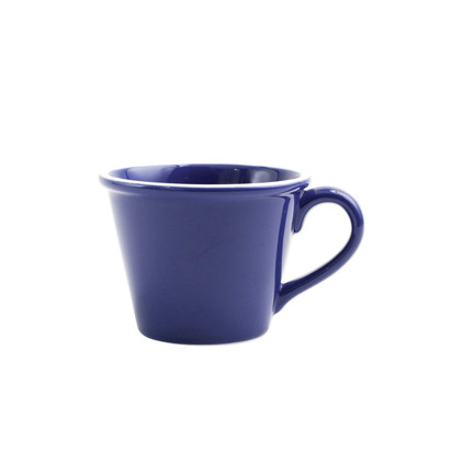 Viva by Vietri Chroma Blue Mug - Set of 4