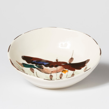 Vietri Wildlife Mallard Pasta Bowl