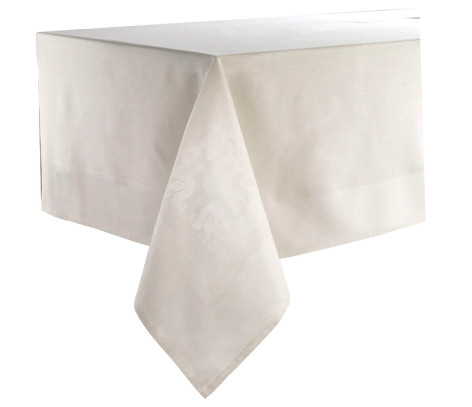 Bodrum Villa Tablecloth Ivory 63x108