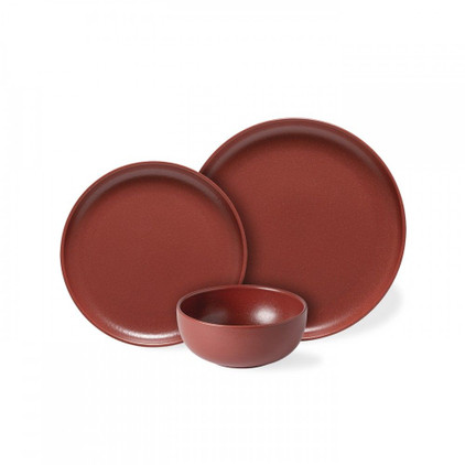 Casafina Pacifica Cayenne 3 - Piece Set With Soup Bowl