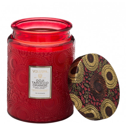 Voluspa Goji & Tarocco Orange Large Jar Candle