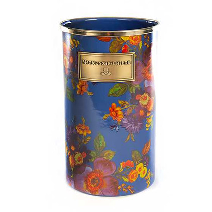 MacKenzie Childs Flower Market Utensil Holder - Lapis