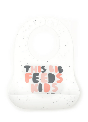 Bella Tunno This Bib Feeds Kids- Girl