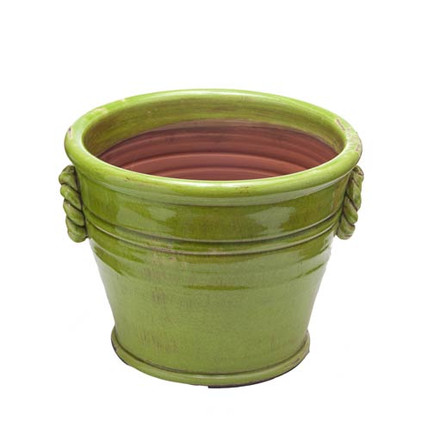 Abigails Vinci Green Planter Large