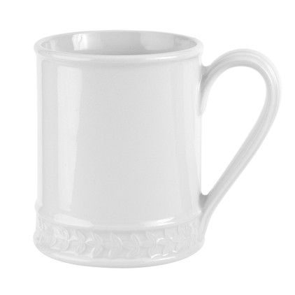 Portmeirion Botanic Garden Harmony Embossed Tankard (White)