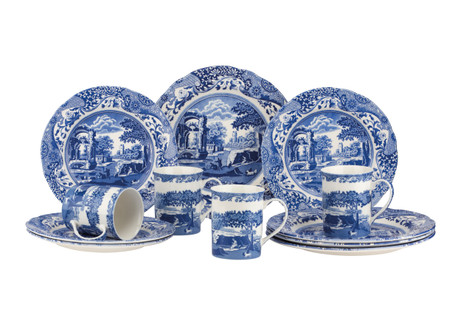 Spode Blue Italian 12-pc Set