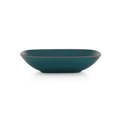 Nambe Taos Soft Square Serving Bowl Jade