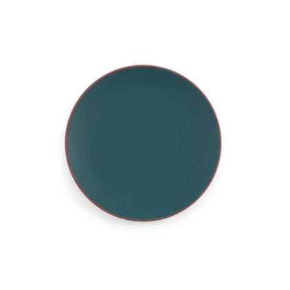 Nambe Taos Dinner Plate Jade