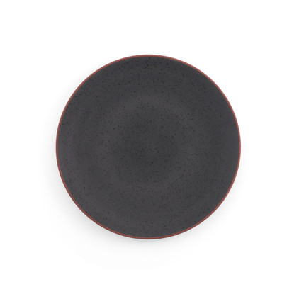 Nambe Taos Round Platter 13 inch Onyx