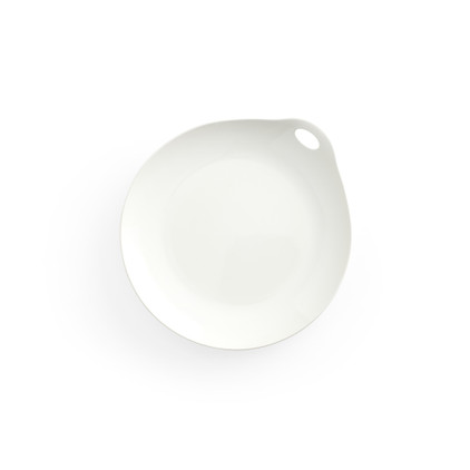 Nambe Portables White Dinner Plate 11 inch
