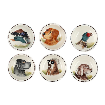 Vietri Wildlife Assorted Condiment Bowls - Set of 6