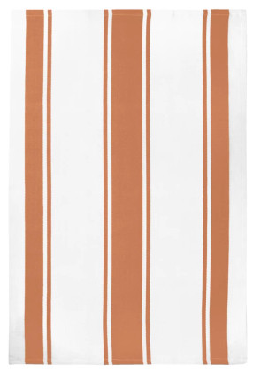 Mukitchen Classic Stripe  Dish Towel - Caramel