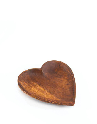 Homart Wooden Heart Tray