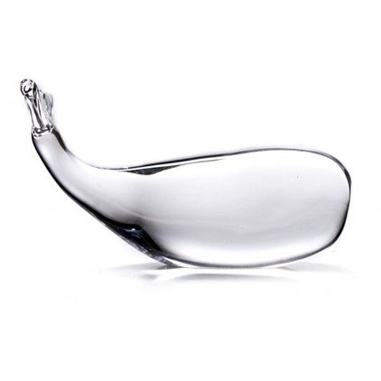 Simon Pearce Nantucket Whale Paperweight