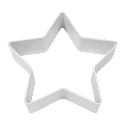 Cookie Cutter 3.5 inch Star White