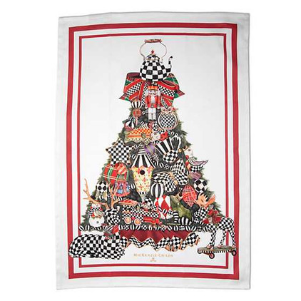 MacKenzie Childs Tannenbaum Dish Towel