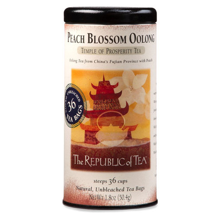 Republic Of Tea Peach Blossom Oolong Tea (36 Tea Bags)