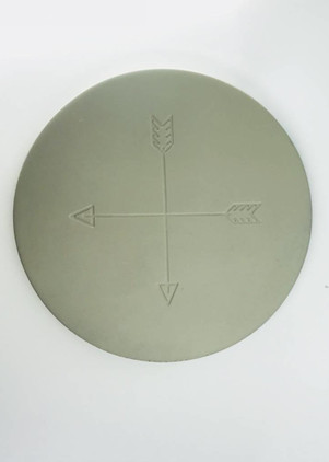 Now Designs Trivet Concrete Arrows