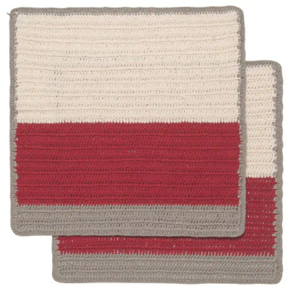 Now Designs Sasha Cardinal Dishcloths (Set of 2)