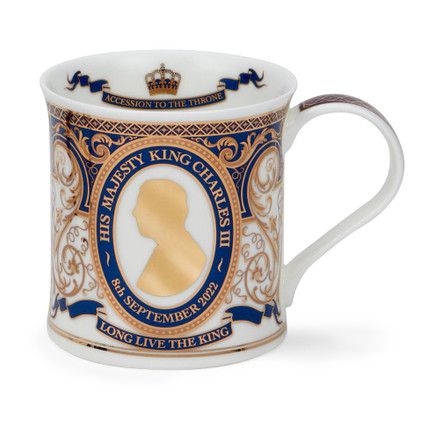 Dunoon Limited Edition His Majesty King Charles III Accession Wessex Mug