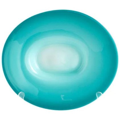 Cyan Design Large Blue Glass Plate