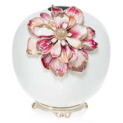 Jay Strongwater Magnolia Vase