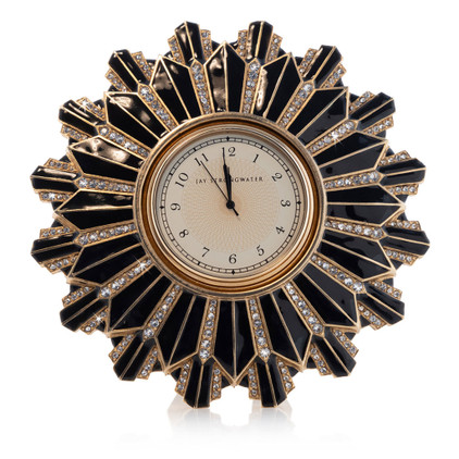 Jay Strongwater Art Deco Clock