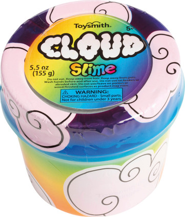 Toysmith Cloud Slime (Assorted Colors)
