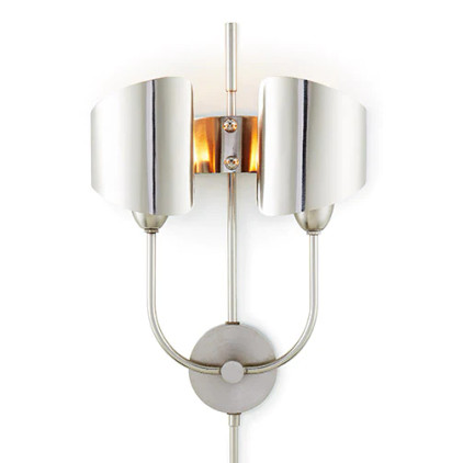 Pendulux Quinton Sconce Nickel Portable