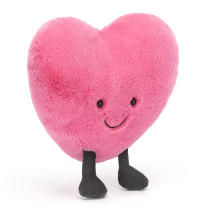 Jellycat Amuseable Pink Heart Large Stuffed Toy