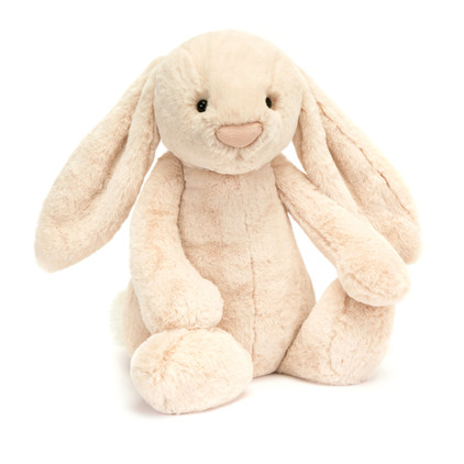 Jellycat Luxe Bashful Willow Bunny Huge Stuffed Toy