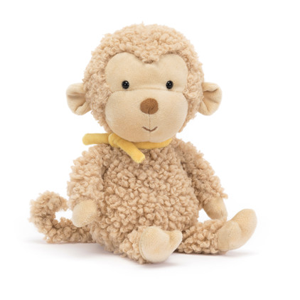 Jellycat Fuzzkin Monkey Stuffed Toy