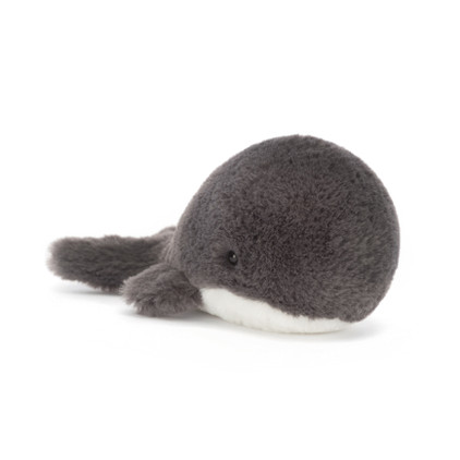 Jellycat Wavelly Whale Inky Stuffed Toy