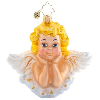 Christopher Radko Darling Guardian Angel Ornament