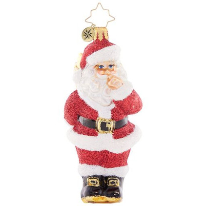 Christopher Radko Santa's Big Surprise Ornament