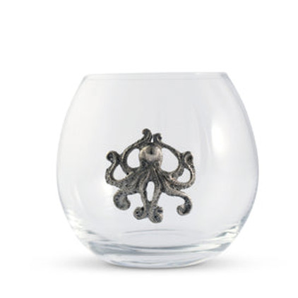 Vagabond House Stemless Wine Glass - Octopus