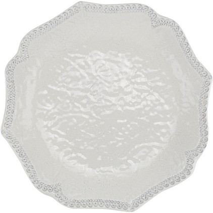 Arte Italica Merletto Antique Scalloped Salad Plate