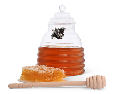 Arthur Court Honey Jar - Silver Bee