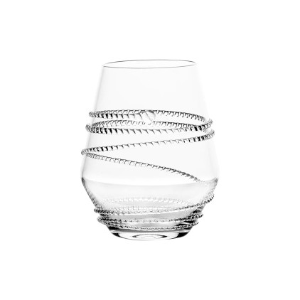 Juliska Chloe Stemless Wine Glass