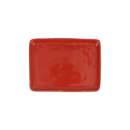 Vietri Cucina Fresca Paprika Rectangular Tray