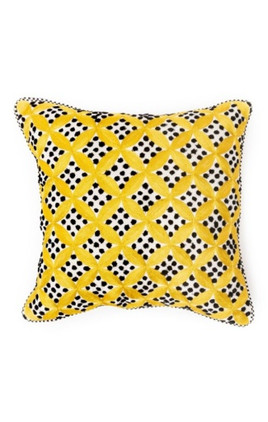 MacKenzie Childs Point Counter Point Pillow