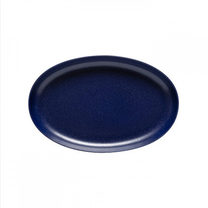 Casafina Pacifica Platter Oval 13 inch - Blueberry